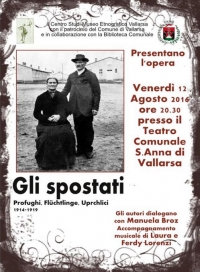 Gli spostati. S.Anna di Vallarsa - locandina